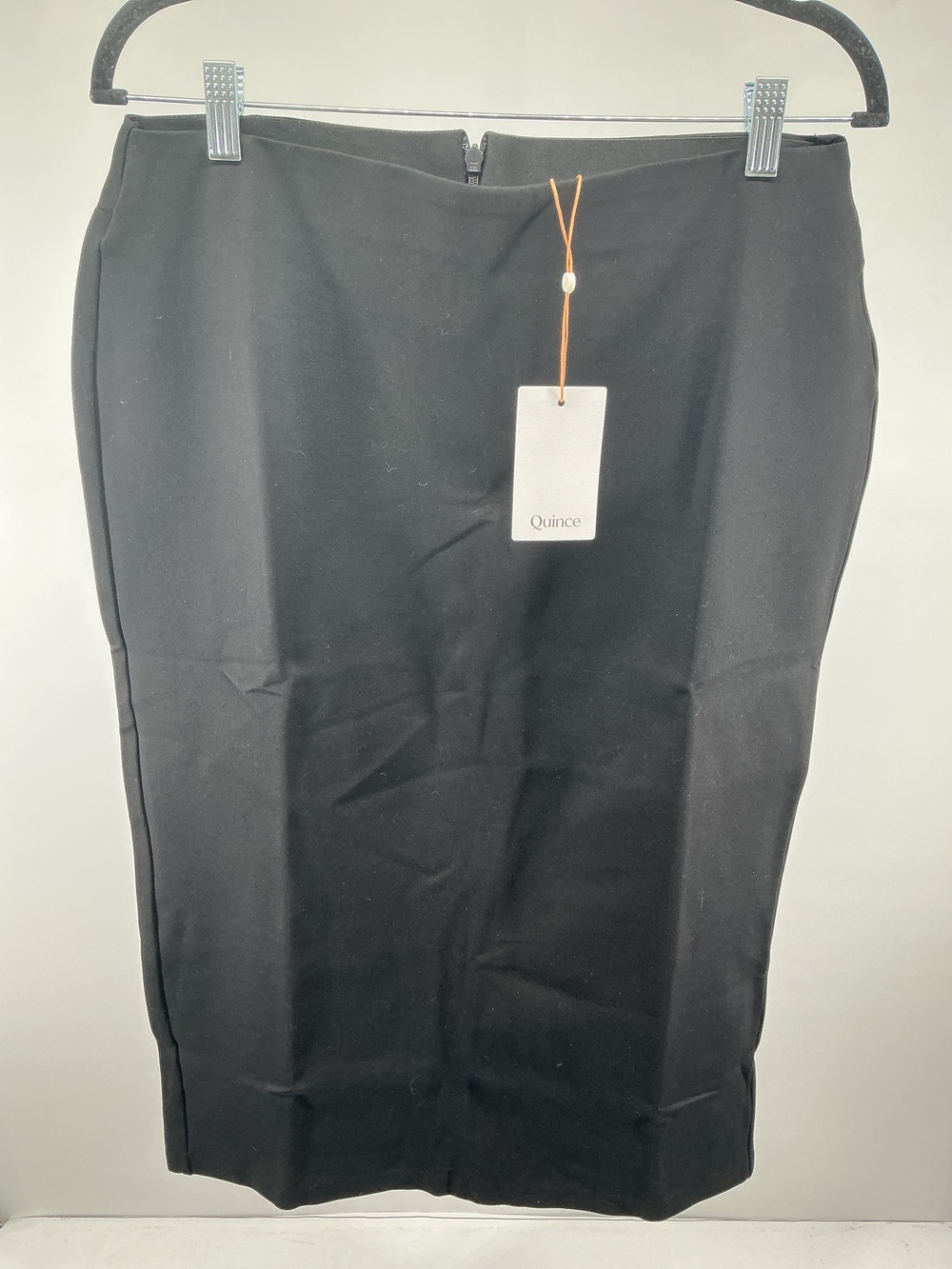 Ultra-Stretch Ponte Maxi Pencil Skirt